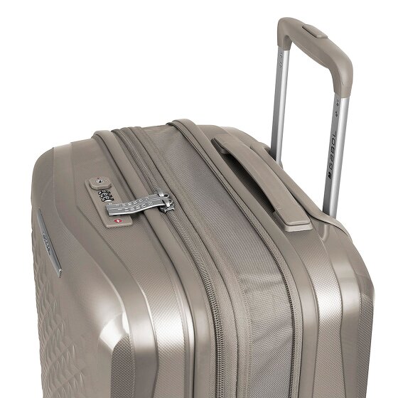 Gabol Queens 4 Rollen Kofferset 2-teilig mit Dehnfalte