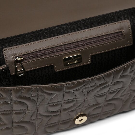 AIGNER Diadora Umhängetasche Leder 25 cm
