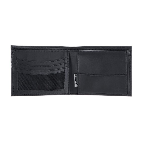 oxmox Leather Geldbörse RFID Schutz Leder 12 cm