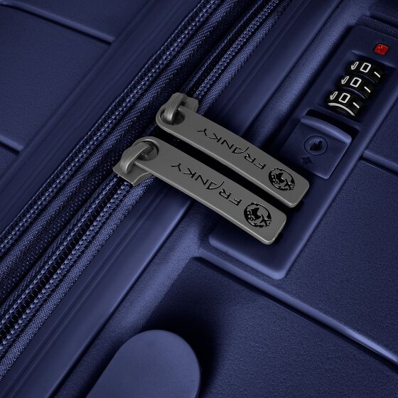 Franky London 4 Rollen Trolley M 65 cm mit Dehnfalte