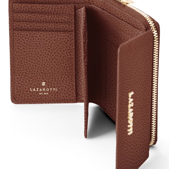 Lazarotti Bologna Leather Geldbörse Leder 12 cm