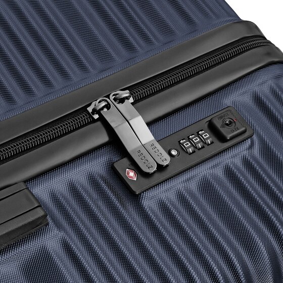 Redolz Essentials 16 CABIN 4-Rollen Kabinentrolley 55 cm slim