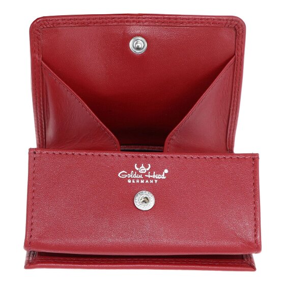 Golden Head Polo Geldbörse RFID Schutz Leder 10 cm