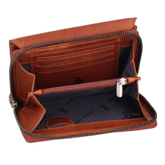 Jack Kinsky Montreal Geldbörse RFID Schutz Leder 13.5 cm