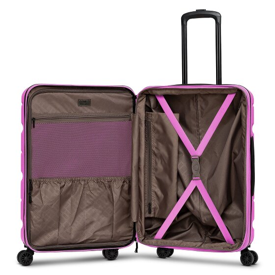 Franky Munich 4.0 4-Rollen Trolley M 66 cm mit Dehnfalte