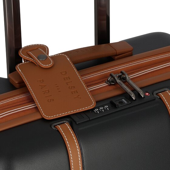 Delsey Paris Cadence 4 Rollen Kabinentrolley 55 cm mit Dehnfalte