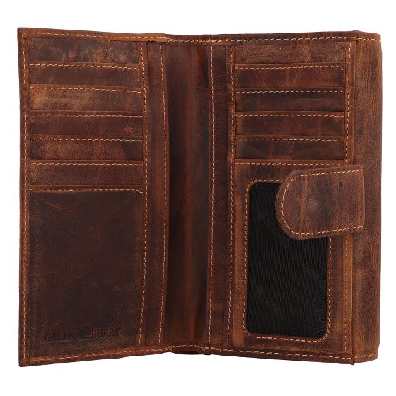 Greenburry Vintage Geldbörse Leder 17 cm