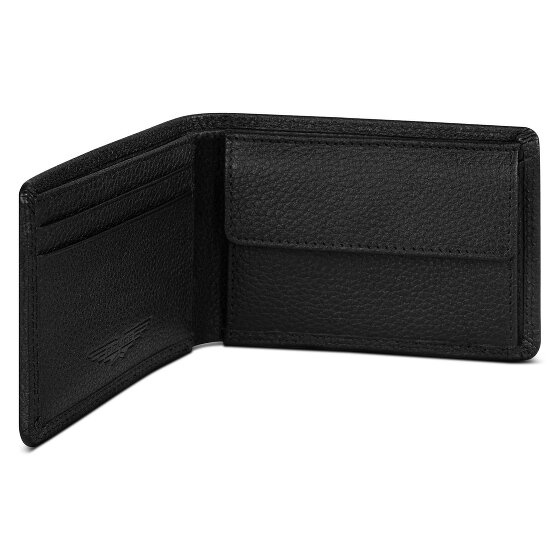 Police Geldbörse RFID Schutz Leder 10.5 cm