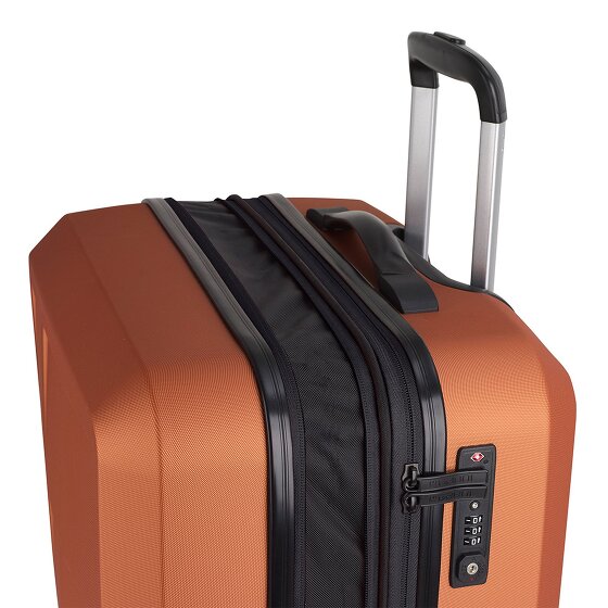 Gabol Montreal 4 Rollen Kabinentrolley S 55 cm mit Dehnfalte