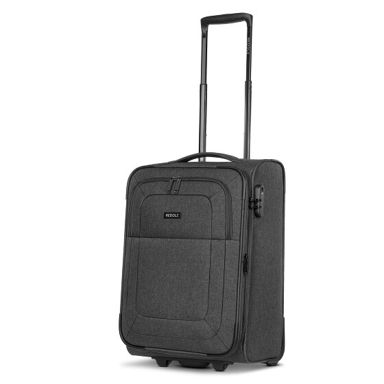 Redolz Essentials 12 2 Rollen Kabinentrolley S 55 cm mit Dehnfalte