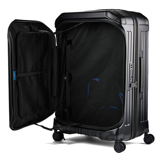 Piquadro PQ-Light 4 Rollen Trolley M 69 cm mit Dehnfalte