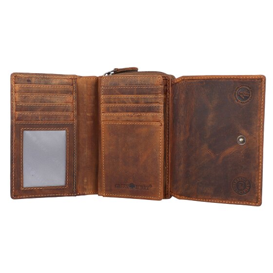 Greenburry Vintage Geldbörse RFID Leder 14 cm