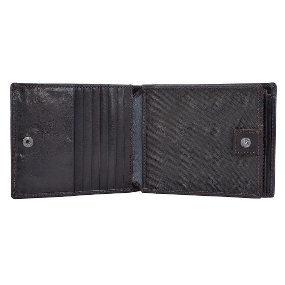 Braun Büffel Arezzo Geldbörse RFID Leder 12 cm
