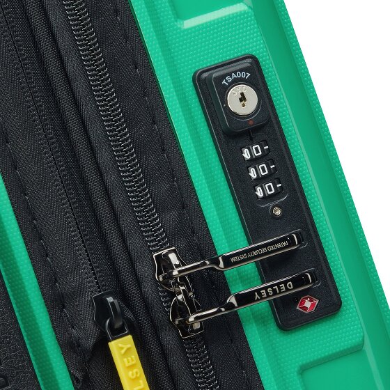 Delsey Paris Lutece Se 4 Rollen Kabinentrolley 55 cm mit Dehnfalte
