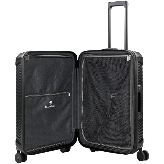 Travelite Millennium 4 Rollen Kofferset 3-teilig mit Dehnfalte