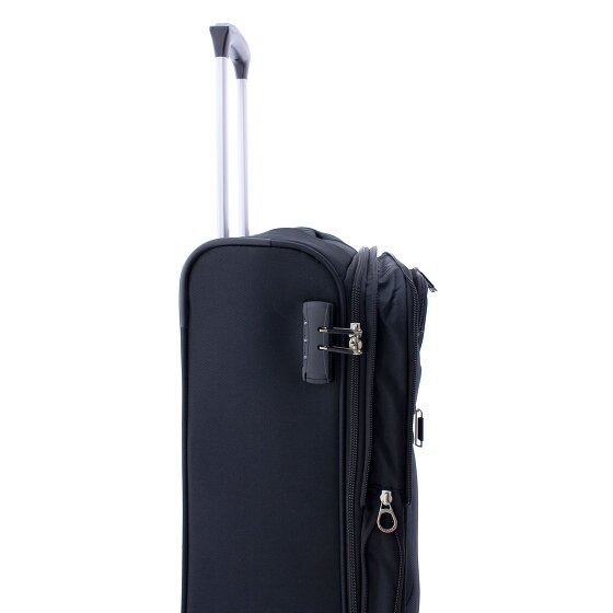 Gladiator 2000 4 Rollen Kabinentrolley 55 cm mit Dehnfalte