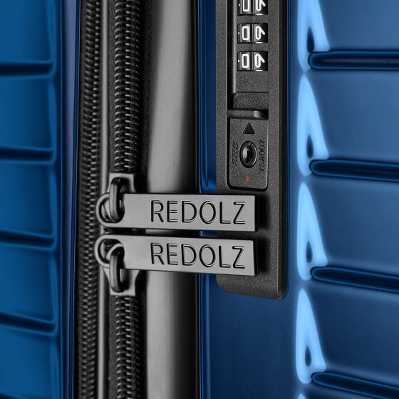 Redolz Essentials 18 4 Rollen Kofferset 3-teilig mit Dehnfalte