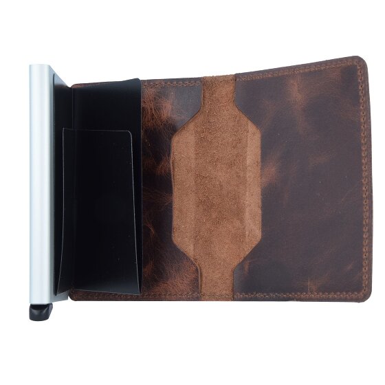 Secrid Slimwallet Vintage Kreditkartenetui Geldbörse RFID Leder 6,5 cm