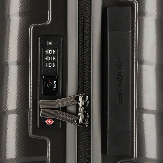 Samsonite Attrix 4 Rollen Kabinentrolley 55 cm mit Dehnfalte