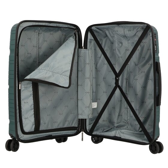 d&n Travel Line 4300 4 Rollen Kofferset 3-teilig
