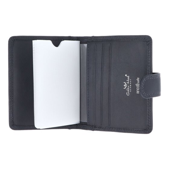 Golden Head Polo Kreditkartenetui RFID Schutz Leder 8 cm