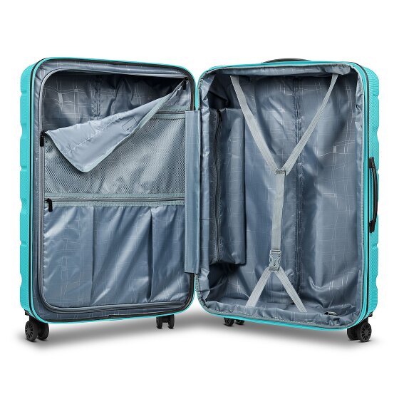 Franky Munich 4.0 4 Rollen Trolley L 76 cm mit Dehnfalte