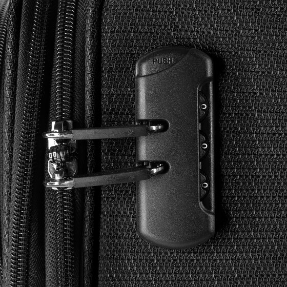 bugatti Valencia Soft 4 Rollen Kofferset 3-teilig mit Dehnfalte