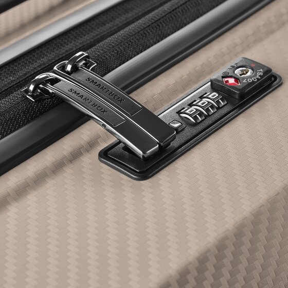 Smartbox Edition 01 4 Rollen Kofferset 3-teilig mit Dehnfalte
