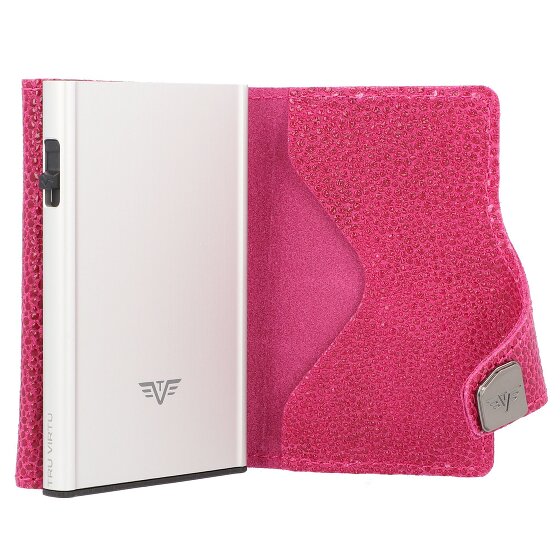 Tru Virtu Click & Slide Kreditkartenetui Geldbörse RFID Leder 6,5 cm