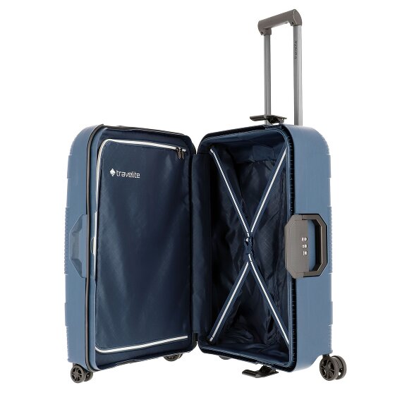 Travelite Korfu 4 Rollen Kofferset 3-teilig