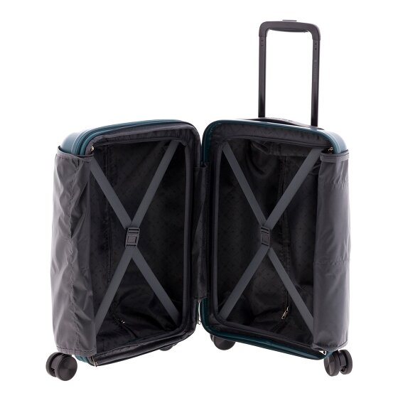 Gladiator 5000 4 Rollen Kabinentrolley 55 cm mit Dehnfalte