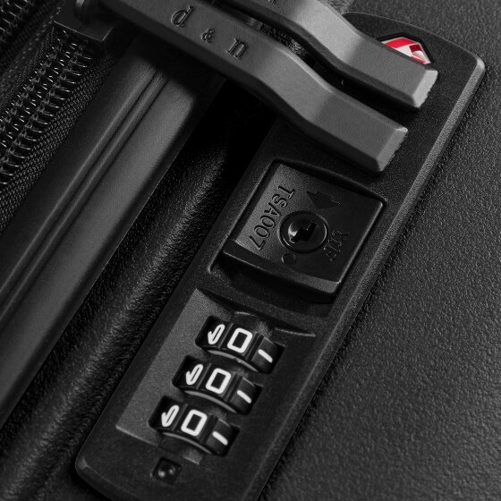 d&n Toronto 4 Rollen Trolley M 65 cm mit Dehnfalte