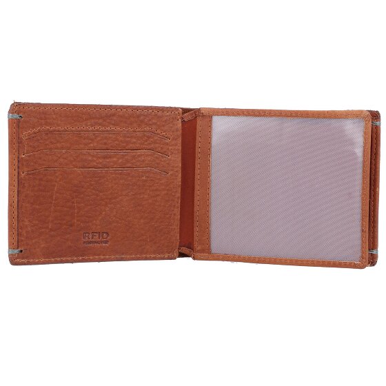 Burkely Antique Avery Geldbörse RFID Leder 12 cm