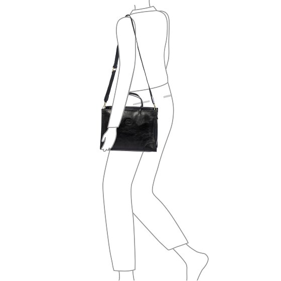 Bric's Volterra Shopper Tasche S Leder 35 cm Laptopfach