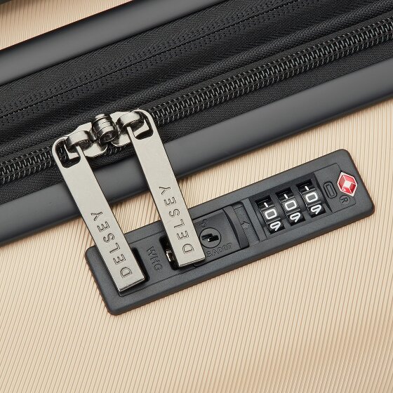 Delsey Paris Air Armour 4 Rollen Kofferset 3-teilig mit Dehnfalte