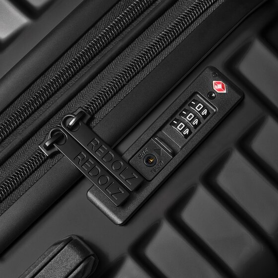 Redolz Essentials 18 4 Rollen Trolley 76 cm mit Dehnfalte