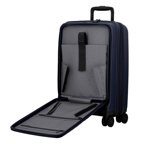 Jump Striper 4 Rollen Kabinentrolley 55 cm mit Dehnfalte