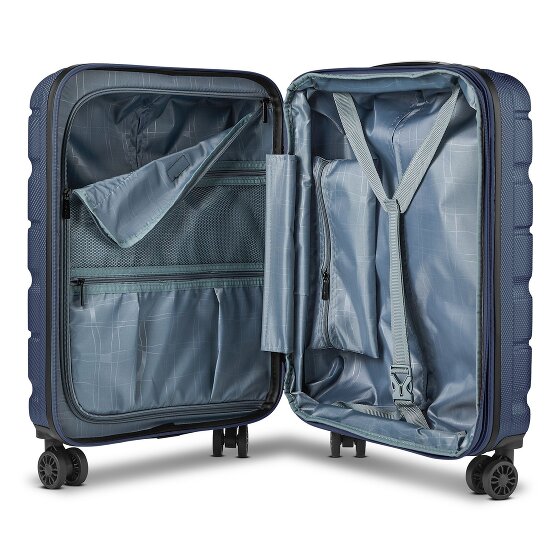 Franky Munich 4.0 4 Rollen Kabinentrolley S 53 cm mit Dehnfalte
