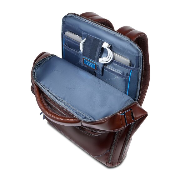 Piquadro Blue Square Daypack Leder 42 cm Laptopfach