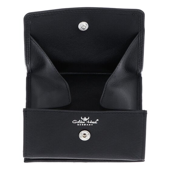 Golden Head Polo Geldbörse RFID Schutz Leder 10 cm