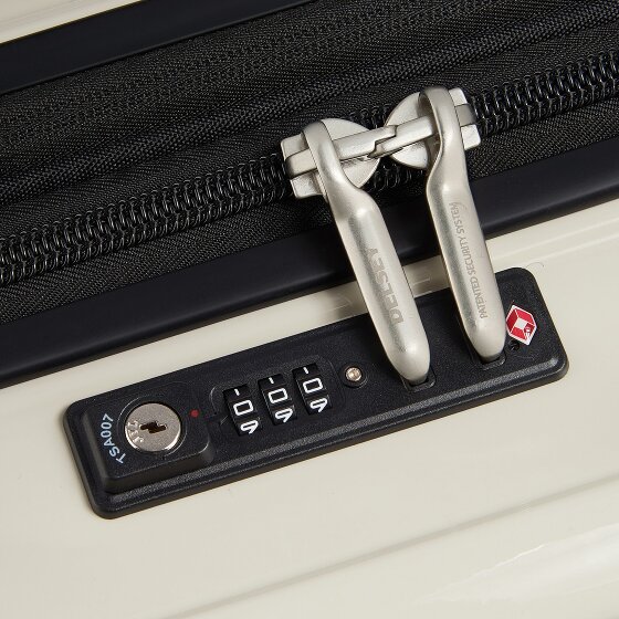 Delsey Paris Shadow 5.0 4 Rollen Trolley 66 cm mit Dehnfalte