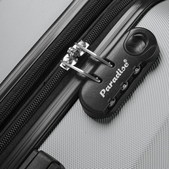 Check.In Paradise 2.0 4 Rollen Kabinentrolley S 55 cm mit Dehnfalte