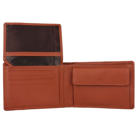 mano Don Leonardo Geldbörse RFID Leder 12 cm