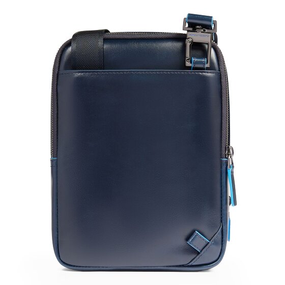 Piquadro Blue Square Mini Bag Umhängetasche Leder 17 cm