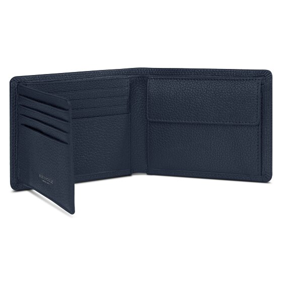 Redolz Leather Essentials QF Geldbörse RFID Leder 12 cm ausklappbar