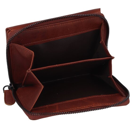 Jack Kinsky Risör Geldbörse RFID Schutz Leder 14 cm