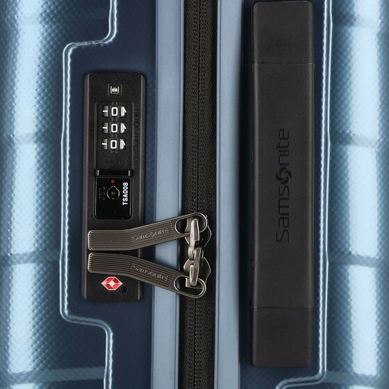 Samsonite Attrix 4 Rollen Kabinentrolley 55 cm mit Dehnfalte