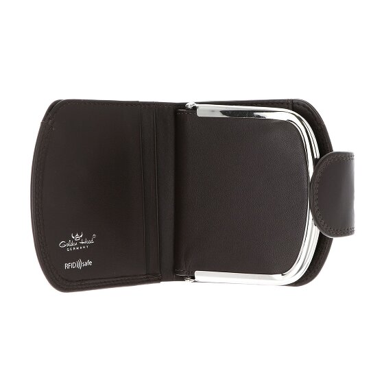 Golden Head Polo Geldbörse RFID Schutz Leder 10 cm