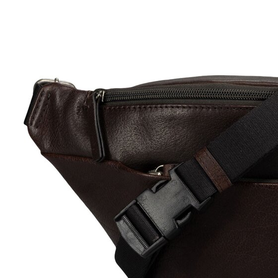 Jost Glasgow Gürteltasche RFID Schutz Leder 36 cm