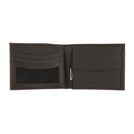 oxmox Leather Geldbörse RFID Schutz Leder 12 cm